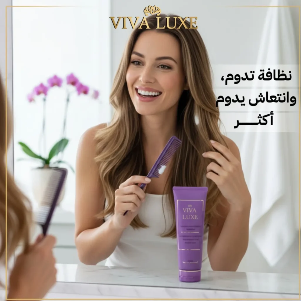 Shampooing Traitant Anti-Pelliculaire Viva Luxe à la Lavande – Solution Cuir Chevelu Sain