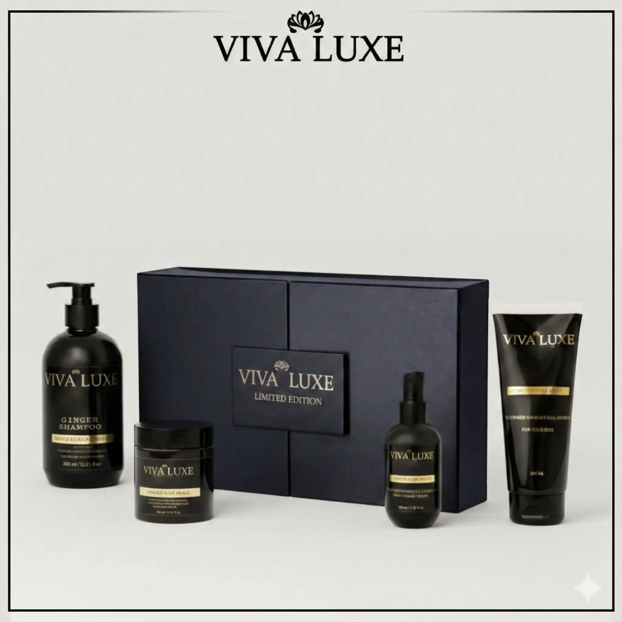 Shampooing au Gingembre Viva Luxe – anti-chute